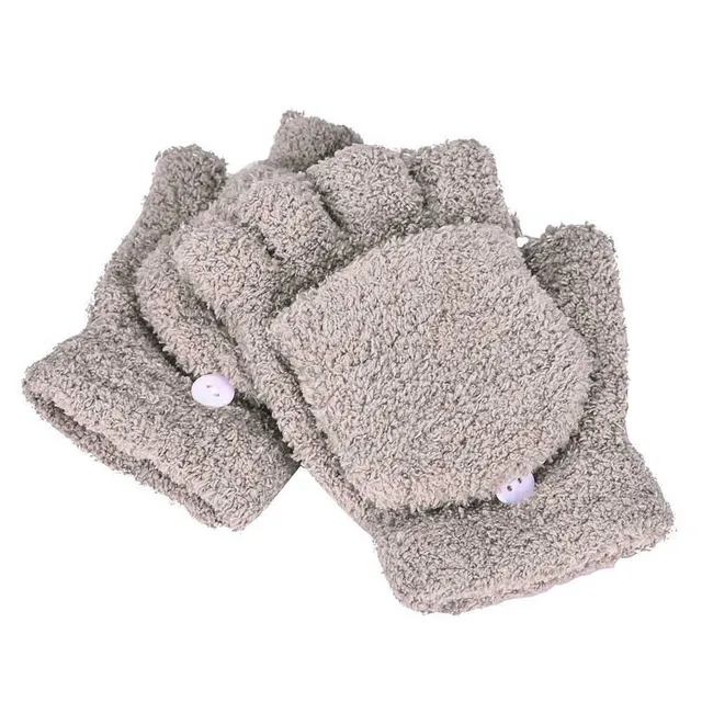 Women's fingerless gloves - 6 colours