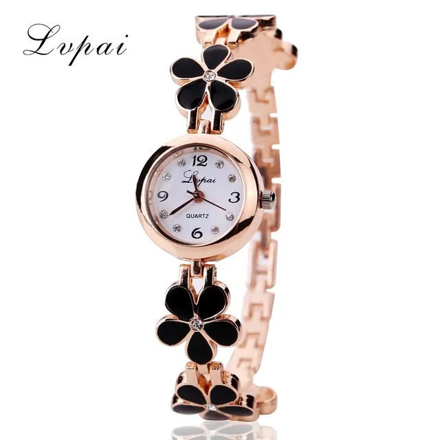 Women's Watch with Flowers