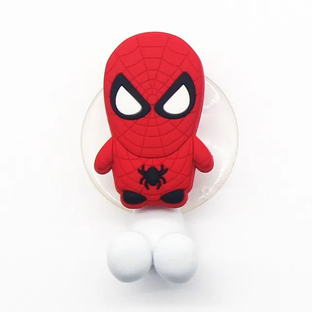 Trendy kids toothbrush holder on suction cup - Superheroes