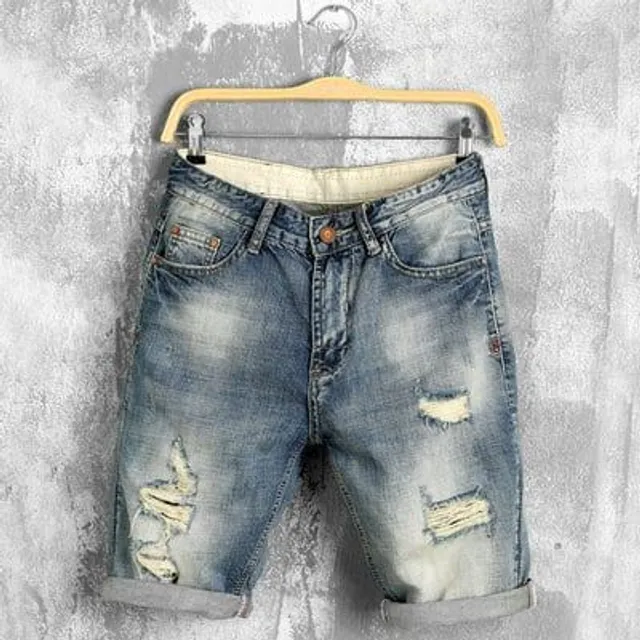 Letné pánske džínsové šortky