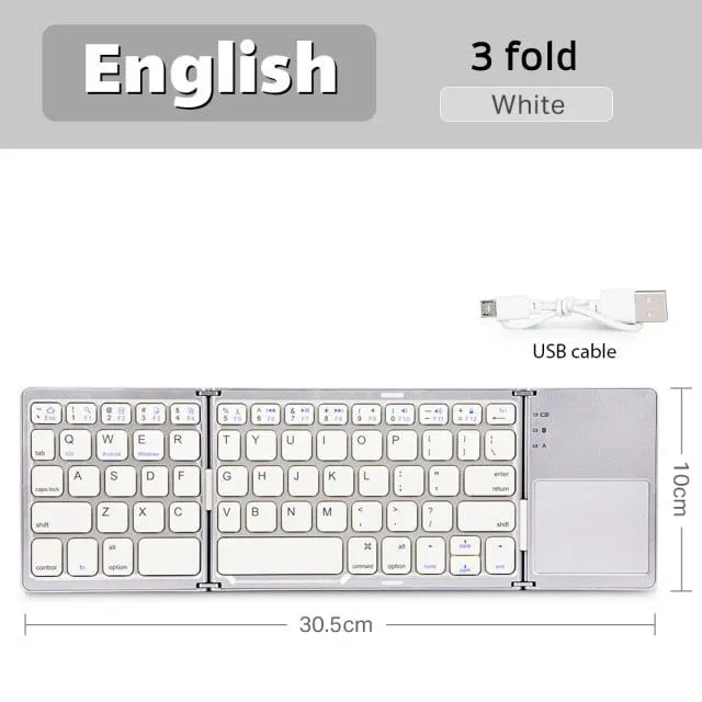 Mini folding keyboard