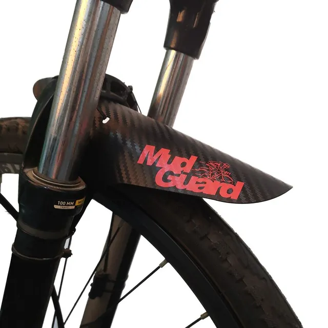 Small sports mudguard on the front bike
