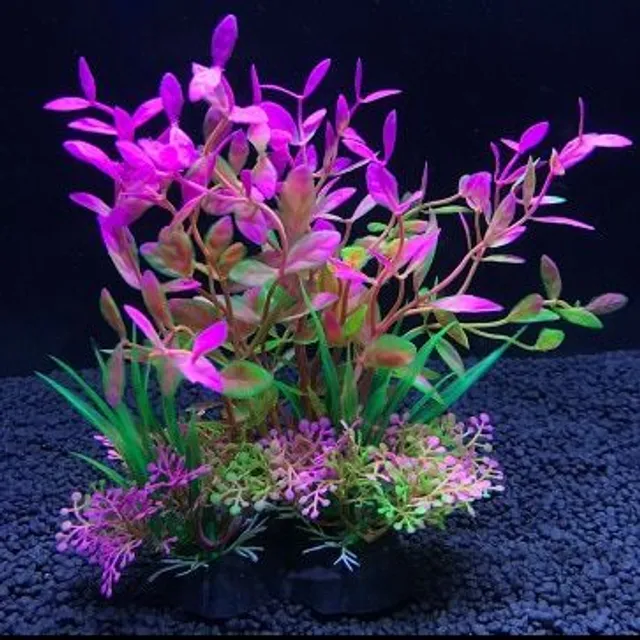 Artificial aquarium plants