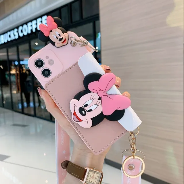 Cute crossbody cover on iPhone