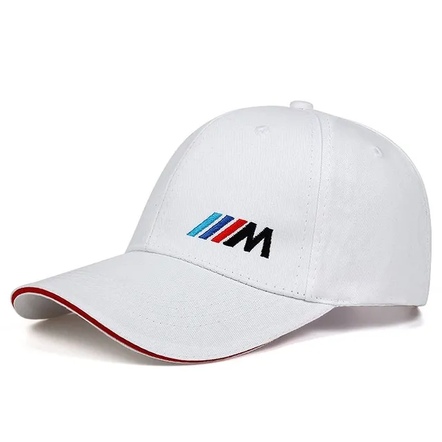 Stylová čepice M packet BMW - bílá, černá