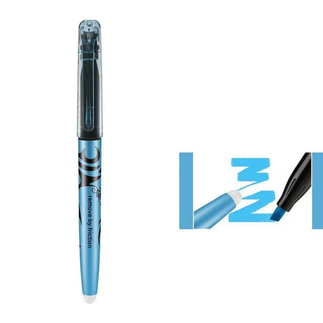 Luxury modern trendy color marker with disappearing in interesting pleasant colors