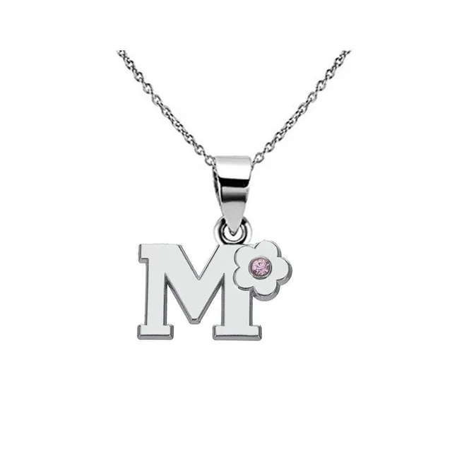 Luxury pendant with initial Amalric