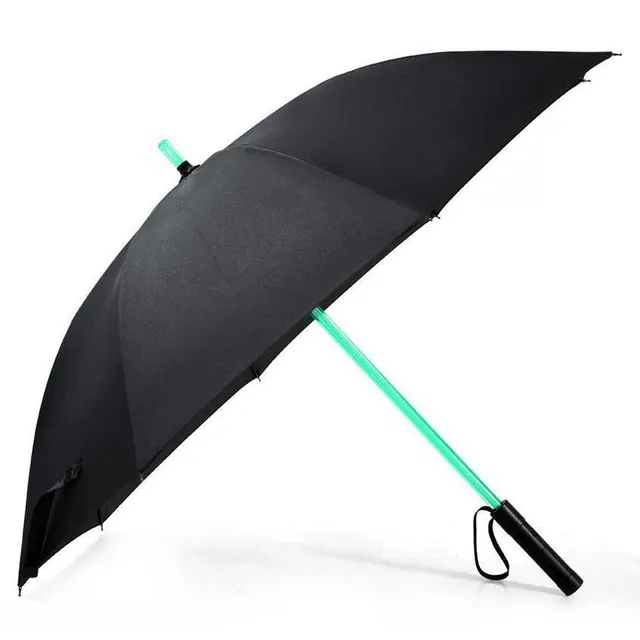 Svetelný dáždnik so svetelným mečom