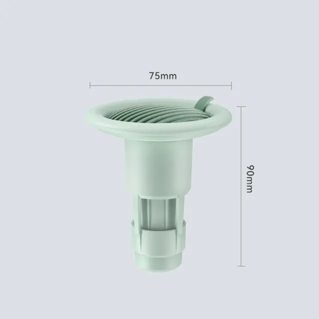 Podlahový odtokový filter so zátkou v kúpeľni na zachytávanie vlasov, s ochranou proti spätnému toku, vhodný aj pre kuchynský drez