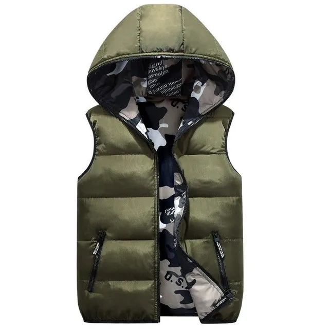 Men's Jordan quilted vest zelena xxs