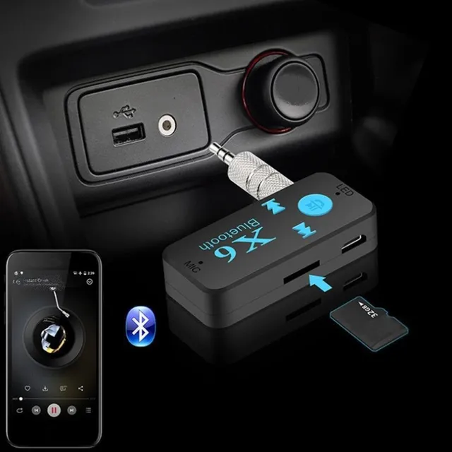 3v1 bluetooth audio receiver to the car