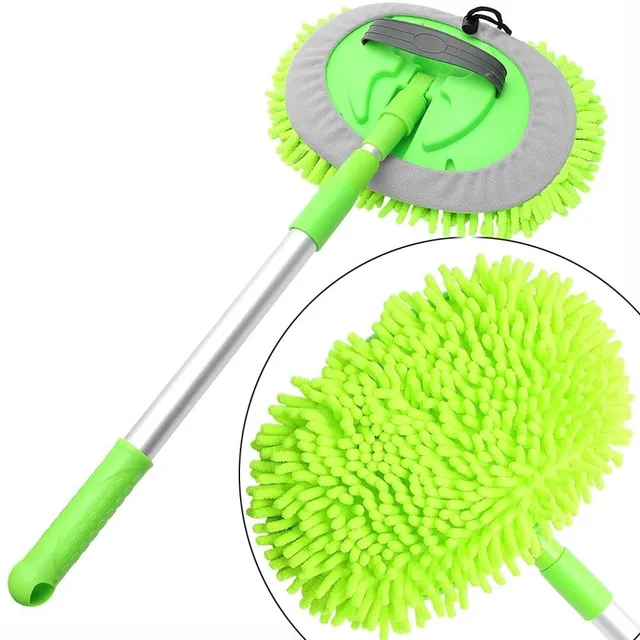 Microfiber telescopic mop