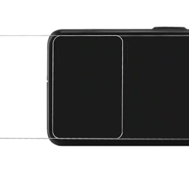 Toughened glass for LCD camera and lens