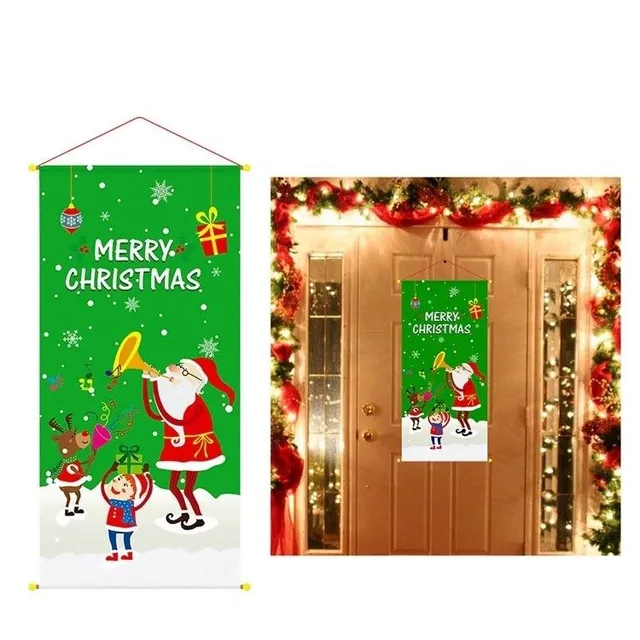 Christmas decorations for doors