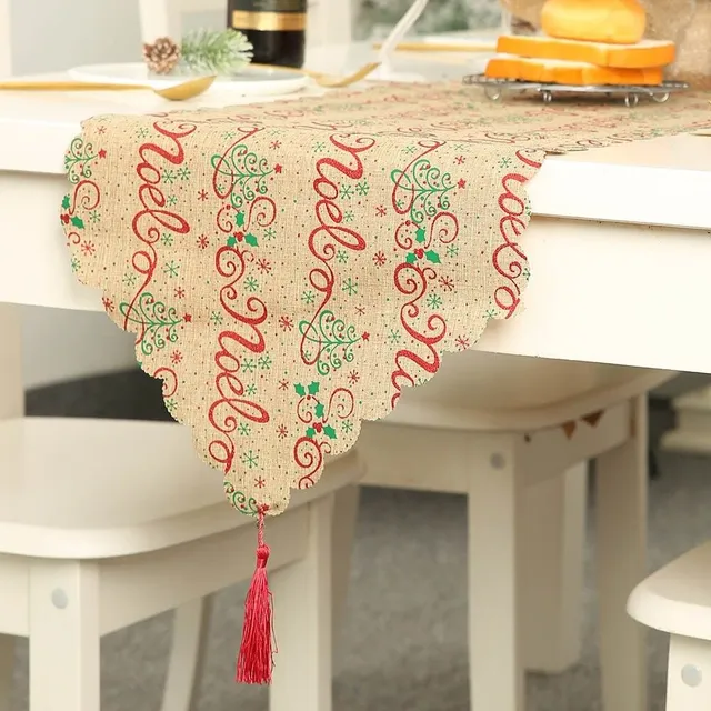 Christmas decorative tablecloth