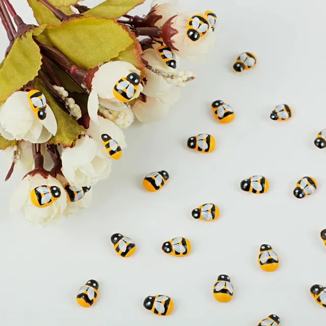 Décorations de Pâques en forme d'abeille - 100 pièces