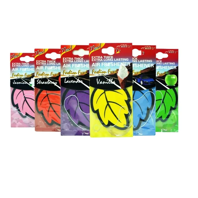 Scent to the car sheet 6 pcs