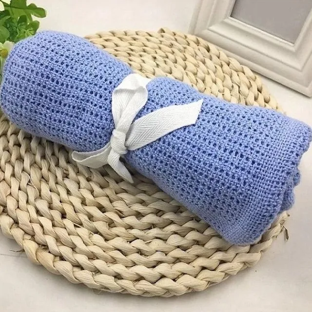 Baby cotton blanket 70x90 cm