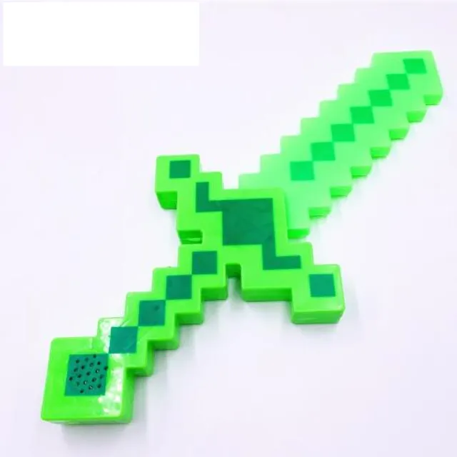 LED toys from the popular computer game Minecraft d