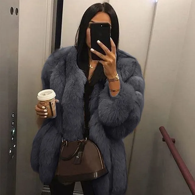 Women's luxury winter coat