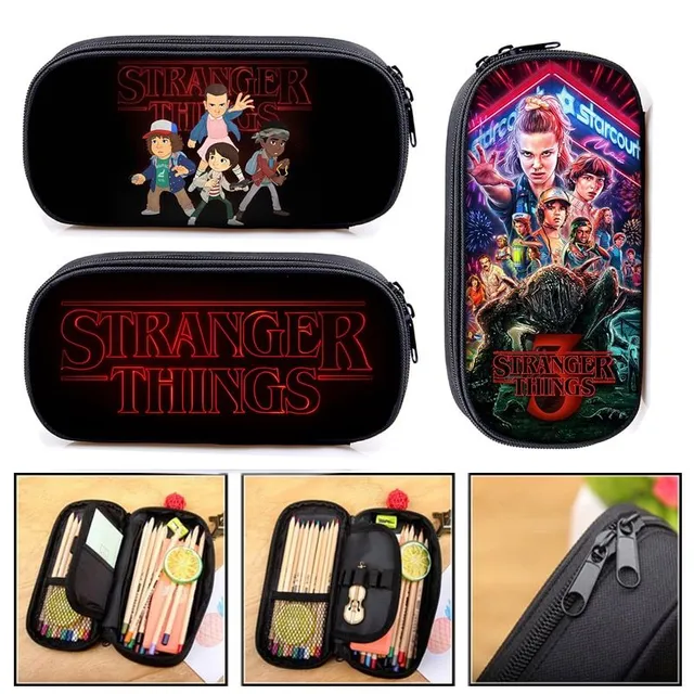 Stranger Thing school pencil case for children