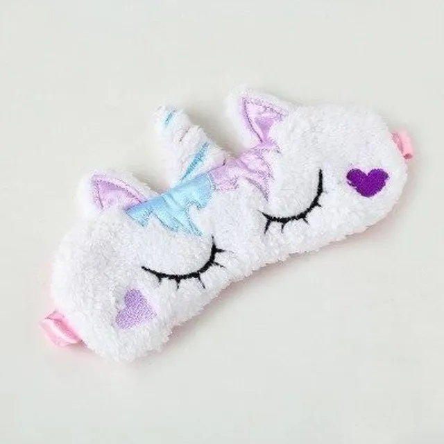 Mască de dormit cu unicorn