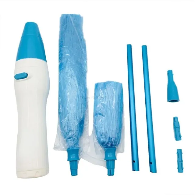 Portable electric duster with adapters