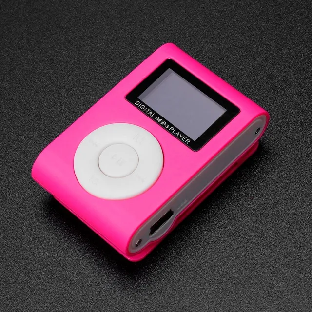 MP3 přehrávač s LCD displejem - 5 barev
