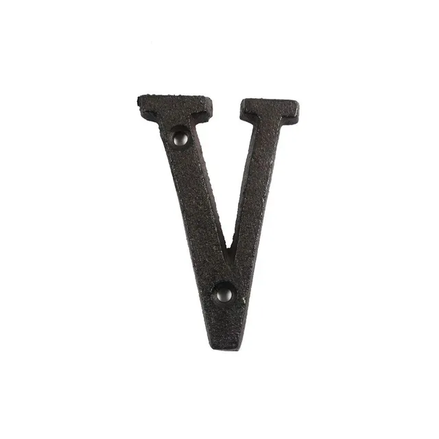 Decorative iron letter C527