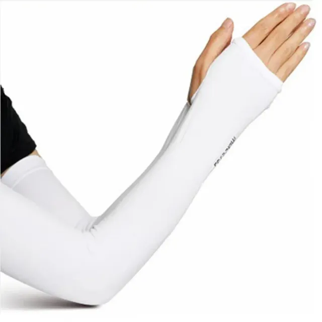 Compression arm warmers with thumb - protection for men and women during outdoor sports