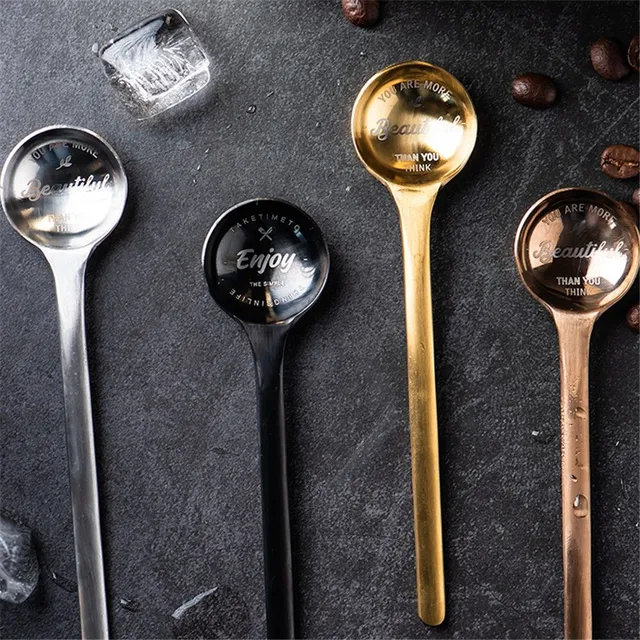 Tea spoon with inscription