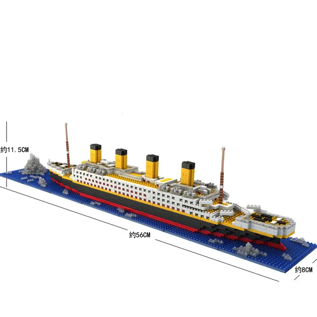 Set de construcție pentru copii Titanic