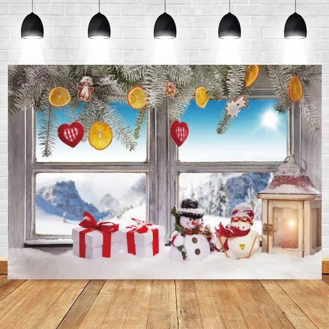 Christmas studio photo background
