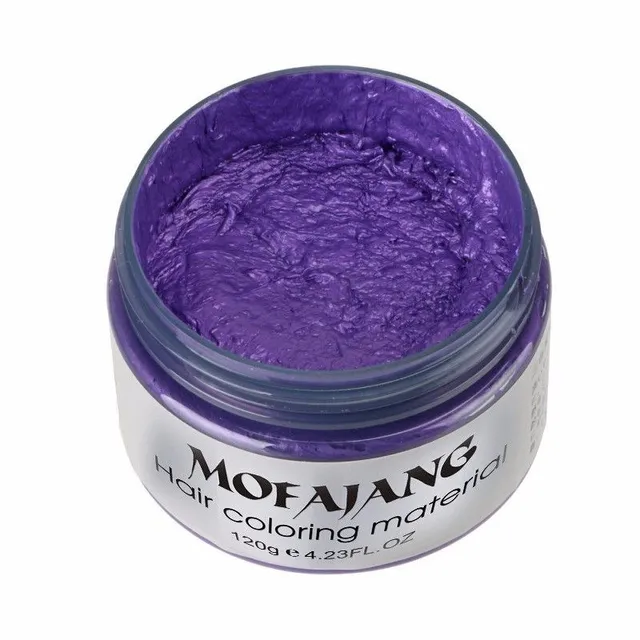 Barevný gel na vlasy fialova