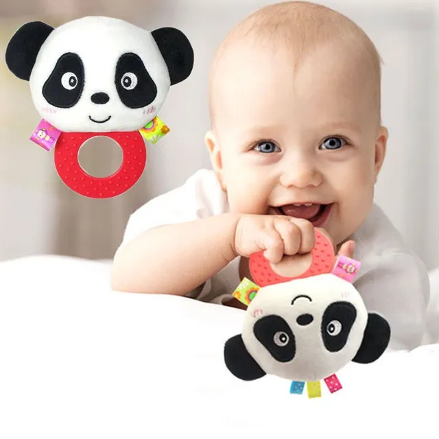 Baby plush hand rattle - 11 variants