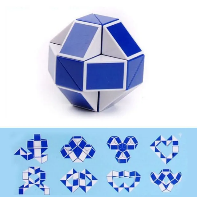 Składane puzzle węża