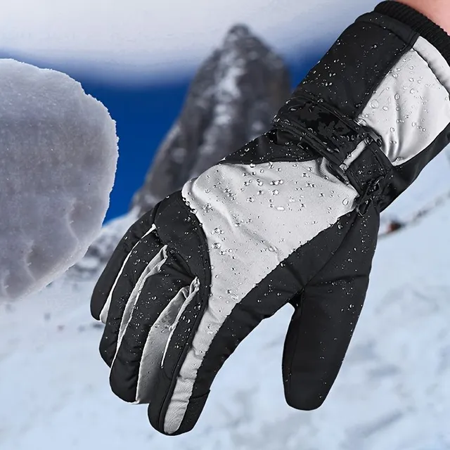 Warme Winterhandschuhe mit weichem Innenfutter für alle Wintersportarten