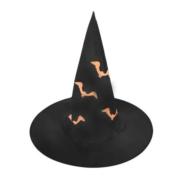 Halloweenský čarodějnický klobouk ke kostýmu