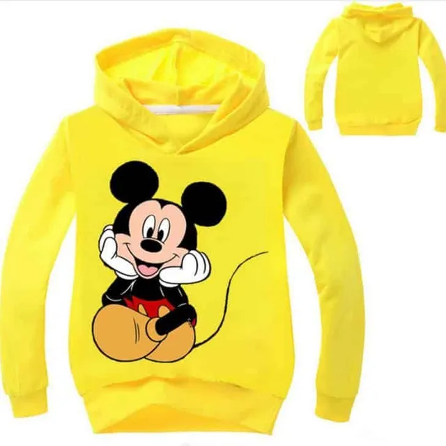 Gyermek kapucnis pulóver és kapucni Mickey Mouse