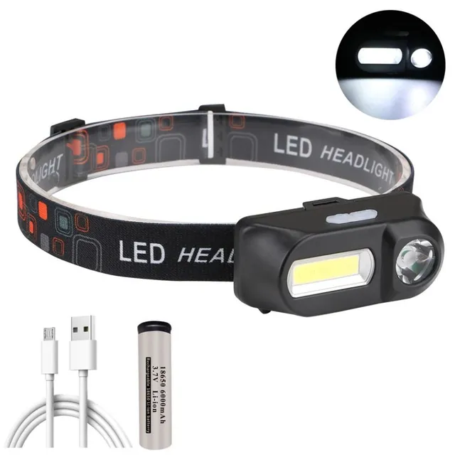 LED headlight in modern design