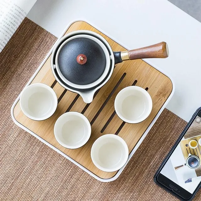 Tea set in Asian style