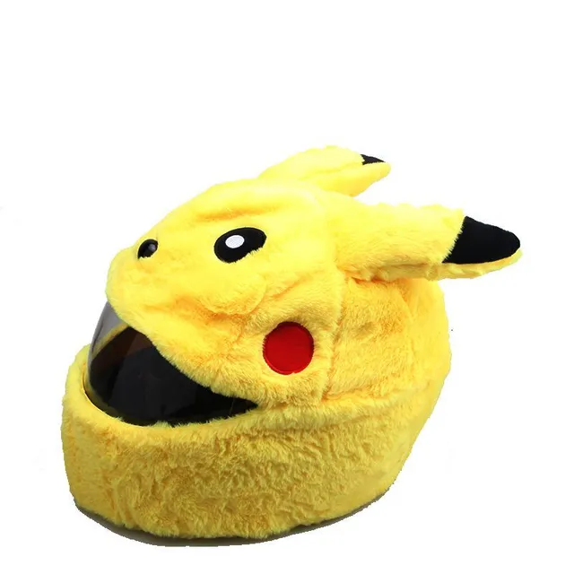 Bucket for helmet in the design of Pokemon Pikachu