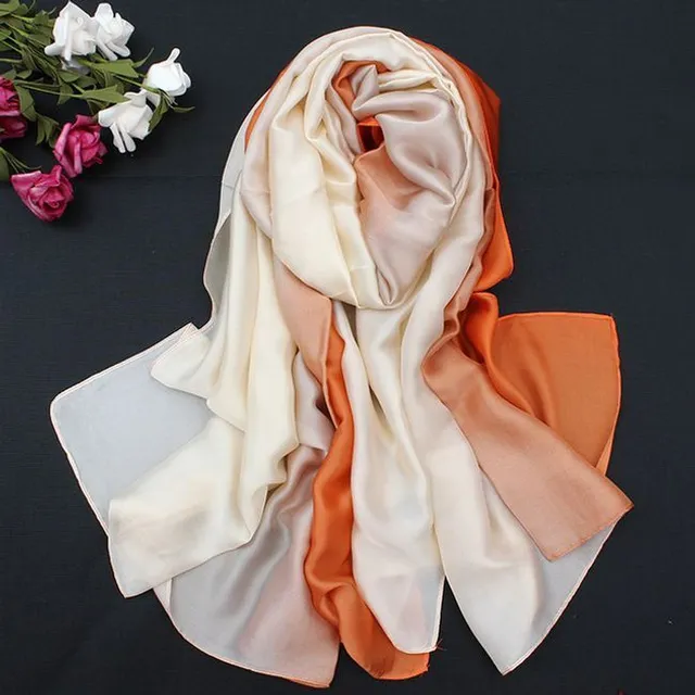 Silk XXL scarf