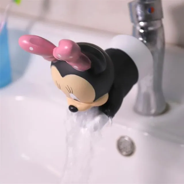 Capac din silicon pentru robinetul de apă în formă de Mickey Mouse