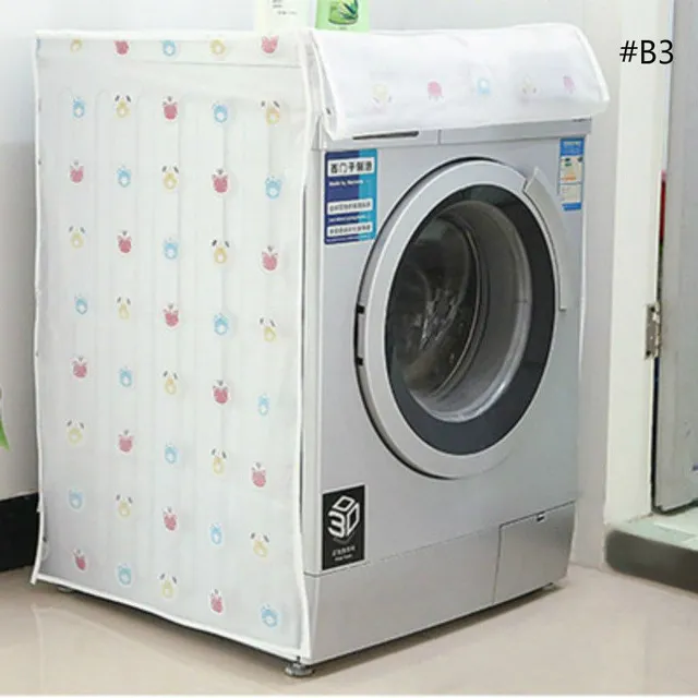 Protective cover for washing machine - 8 variants