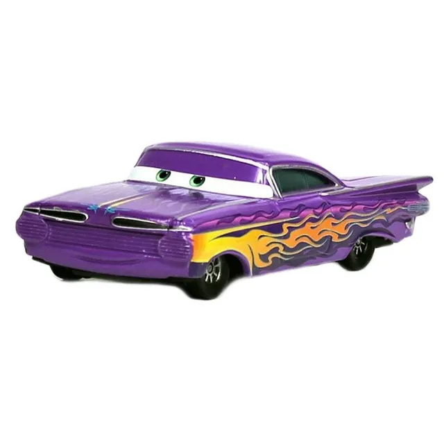 Trendy model cars from the movie Cars - different types Kidd