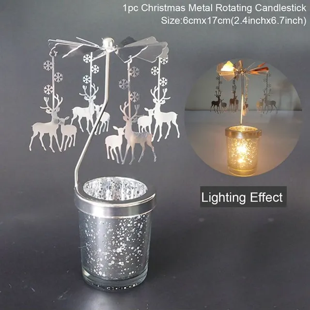 Christmas decoration candle holder Angel Ringing