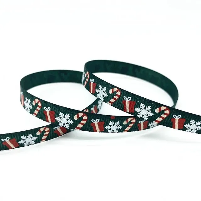 Modern Christmas ribbons for Nicholas gifts