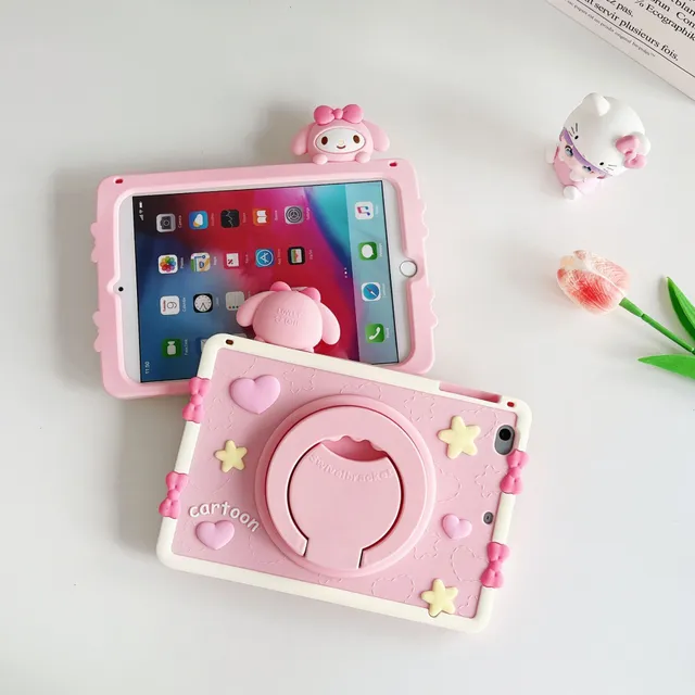 Étui en silicone souple pour iPad enfant