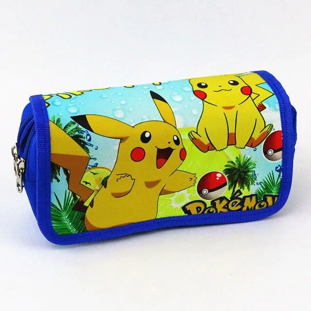 Piórnik Pokémon z etui - różne rodzaje